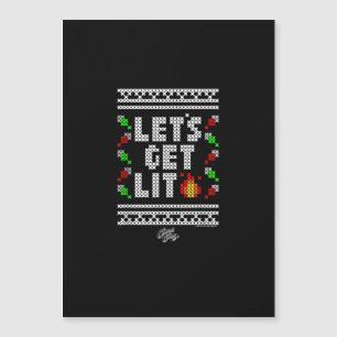 Christmas Funny - Let's Get Lit 