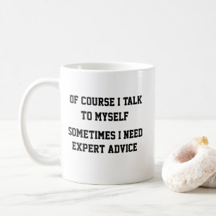 Christmas Funny Novelty EXPERT ADVICE Coffee Mug