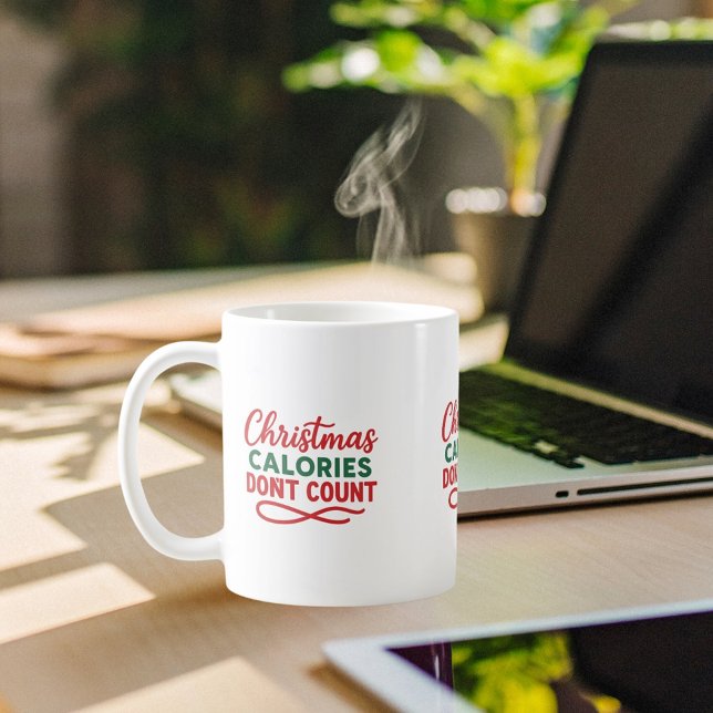 Christmas funny quote diet coffee mug (Creator Uploaded)