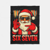 Christmas Funny Six Seven 6 7 Meme Santa Men Boys