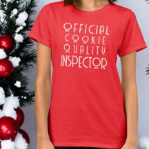 Christmas funny typography red white monogram cute