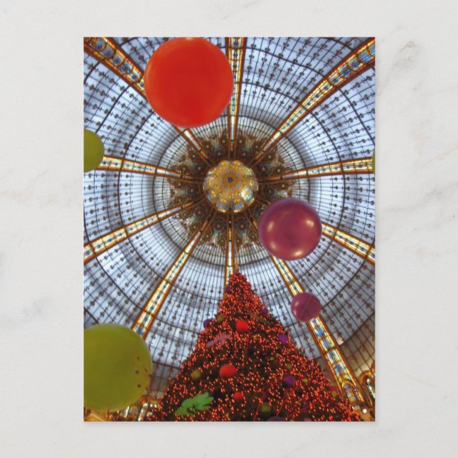 Christmas • Galeries Lafayette Holiday Postcard (Front)