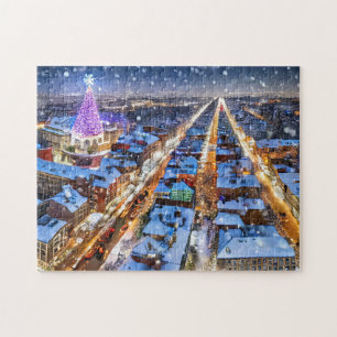 Christmas Gallery Art Photo Puzzles Winter City