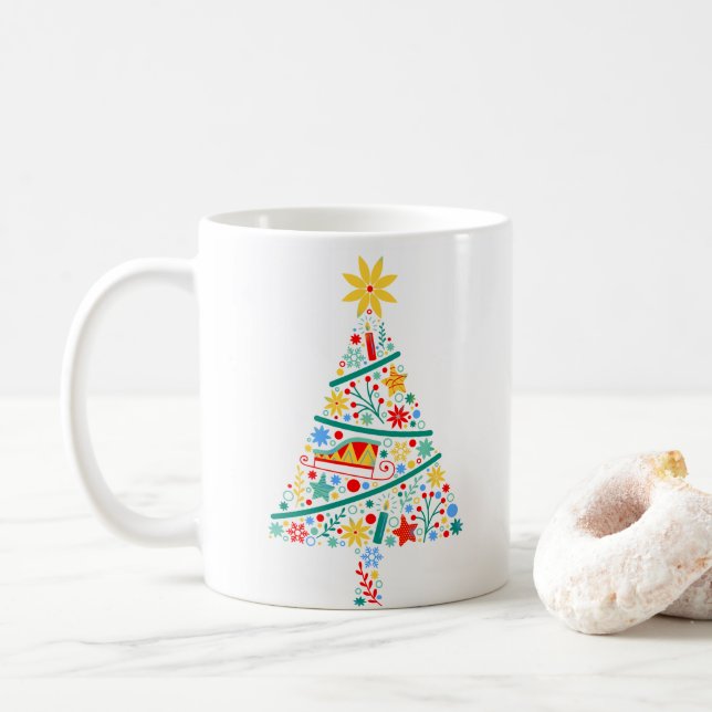 Christmas Galore  Coffee Mug (With Donut)