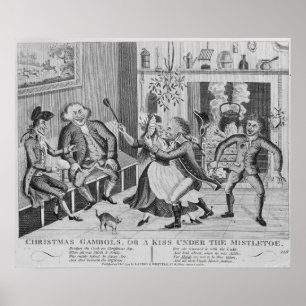 Christmas Gambols, or a Kiss Under the Poster
