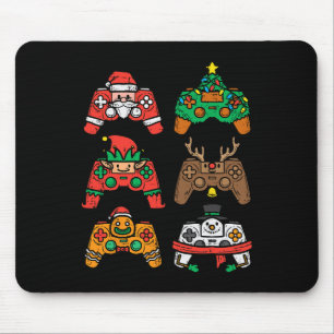 Christmas Gamer Controller Xmas Gaming Men Boys Ki Mouse Mat