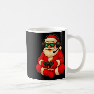 Christmas Gamer Santa Video Game Gaming Boys Men K Coffee Mug