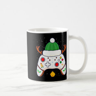 Christmas Gamer Video Game Controller Gamepad  Coffee Mug