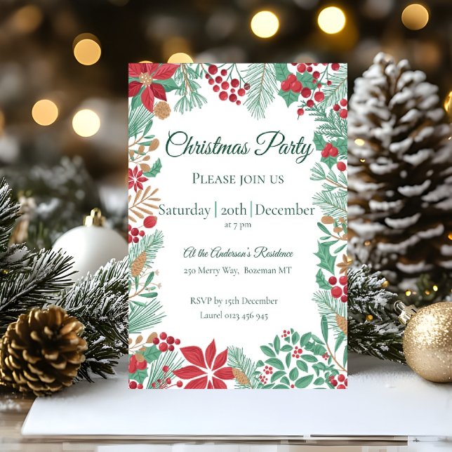 Christmas Garden | Party Invitation (Creator Uploaded)