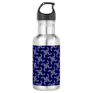 Christmas Garland Blue, Christmas Decoration, Xmas 532 Ml Water Bottle