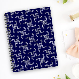 Christmas Garland Blue, Christmas Decoration, Xmas Notebook