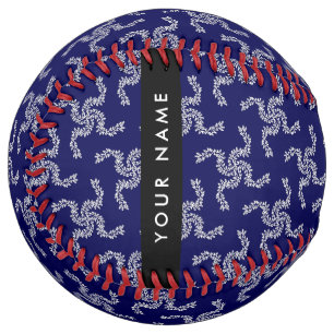 Christmas Garland, Blue, Your name, Personalise Softball