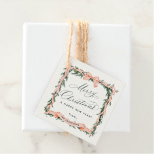 CHRISTMAS GARLAND Christmas Frame Gift Tag