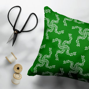 Christmas Garland Green, Christmas Decoration Decorative Cushion