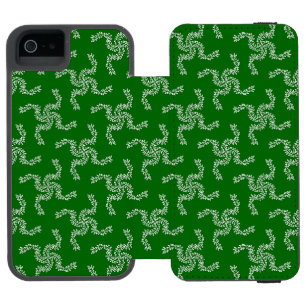Christmas Garland Green, Christmas Decoration Incipio Watson™ iPhone 5 Wallet Case