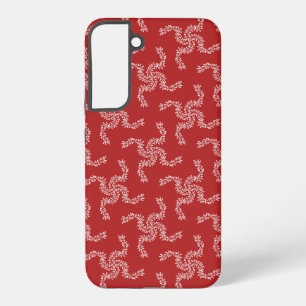 Christmas Garland Red, Christmas Decoration, Xmas Samsung Galaxy Case