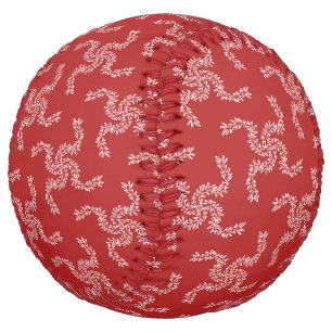 Christmas Garland Red, Christmas Decoration, Xmas Softball