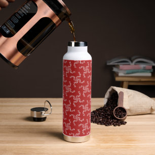 Christmas Garland Red, Christmas Decoration, Xmas Water Bottle