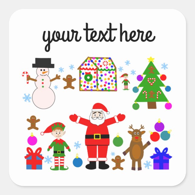 Christmas Gathering #1 Stickers (Front)