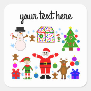 Christmas Gathering #1 Stickers