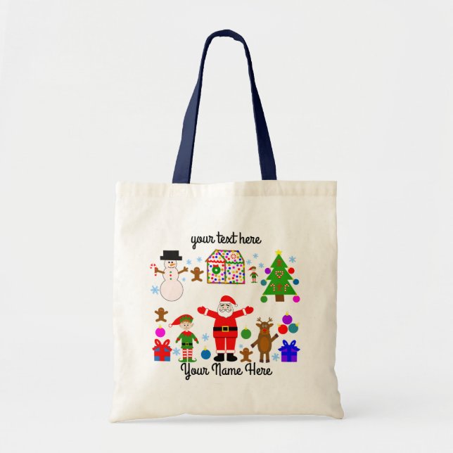 Christmas Gathering #1 Tote Bag (Front)