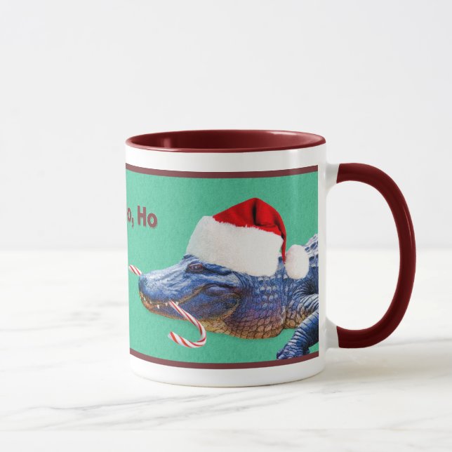 Christmas Gator Mug (Right)