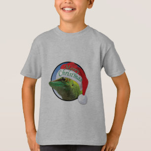 Christmas Gecko - Kids' Basic T-Shirt