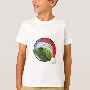 Christmas Gecko - Kids' Basic T-Shirt