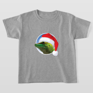 Christmas Gecko - Kids' Basic T-Shirt