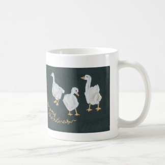 Christmas Geese Coffee Mug