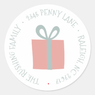 Christmas Gift Address Labels
