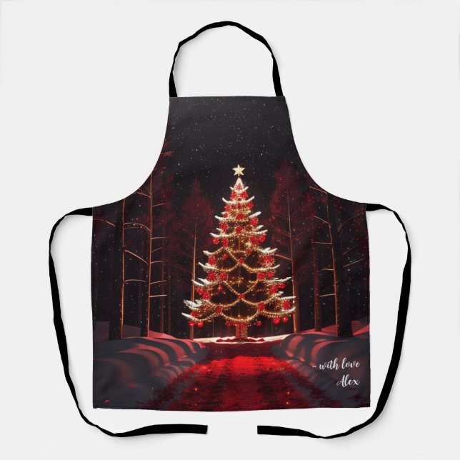 Christmas gift apron (Front)