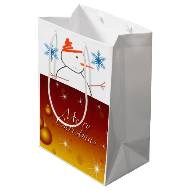 Christmas Gift Bags (Back Angled)