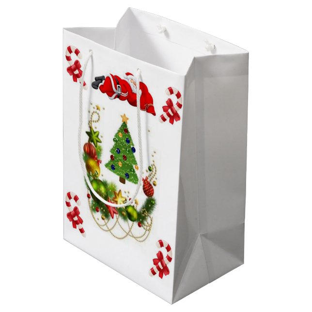 Christmas Gift Bags (Back Angled)