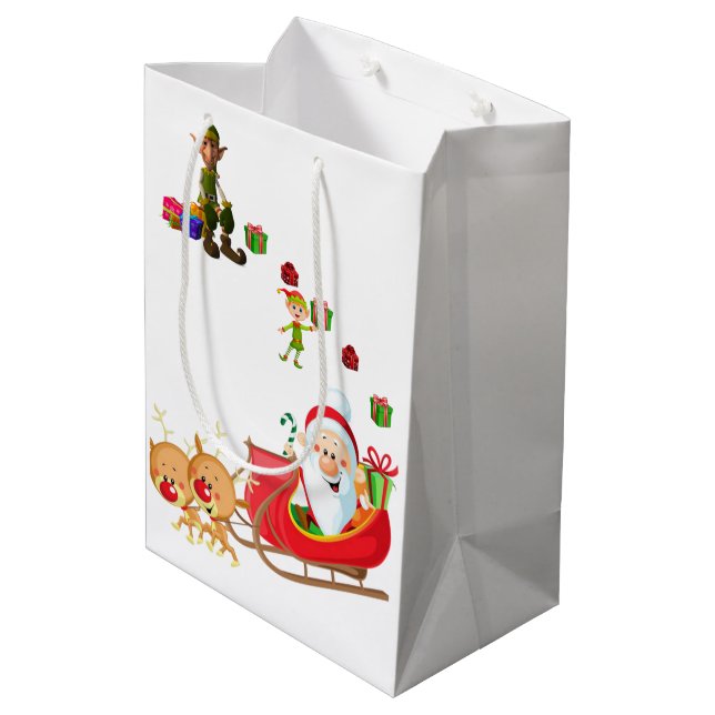 Christmas Gift Bags (Back Angled)