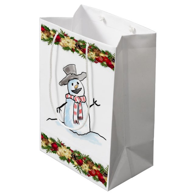 Christmas Gift Bags (Back Angled)