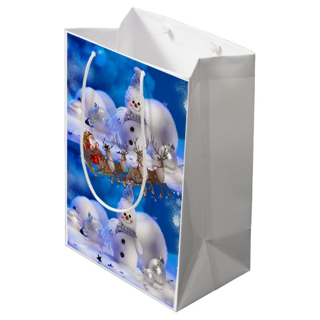Christmas Gift Bags (Back Angled)