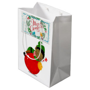 Christmas Gift Bags African Elf