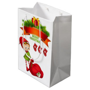 Christmas Gift Bags Elf