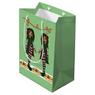 Christmas Gift Bags Elf