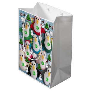 Christmas Gift Bags Penguin
