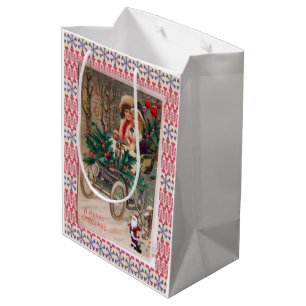 Christmas Gift Bags Vintage