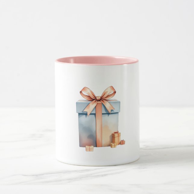 Christmas Gift Box Mug (Center)