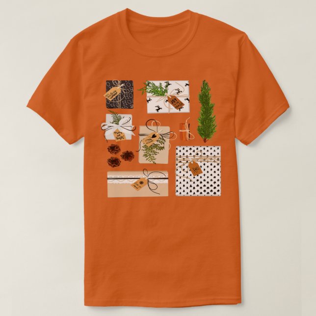 CHRISTMAS GIFT BOX T-Shirt (Design Front)