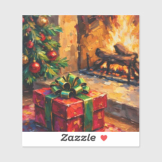 Christmas Gift by the Fire