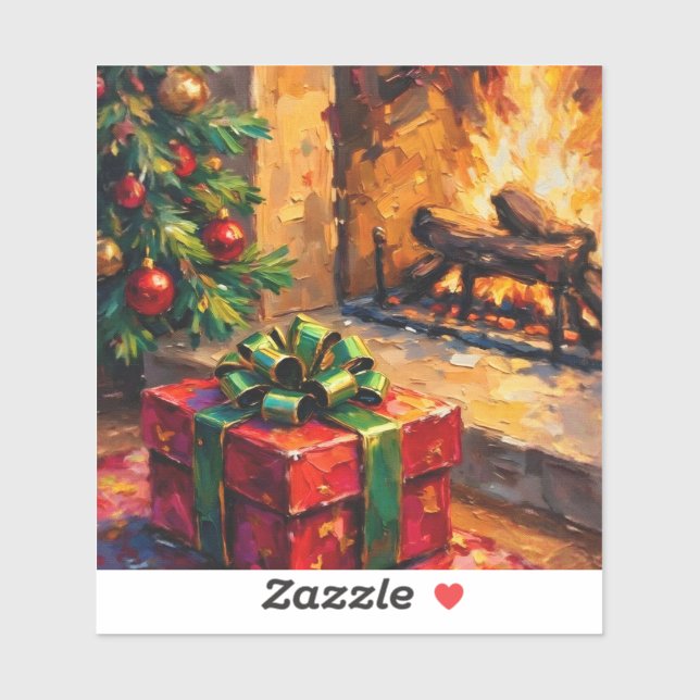 Christmas Gift by the Fire (Sheet)