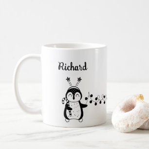 Christmas Gift Couple Newlywed Friend Minimalist Coffee Mug
