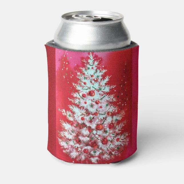 Christmas Gift Exchange Personalise Name Tall Can Cooler (Can Back)
