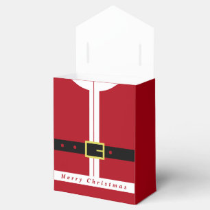 Christmas Gift Favor Box Santa Claus Gifts