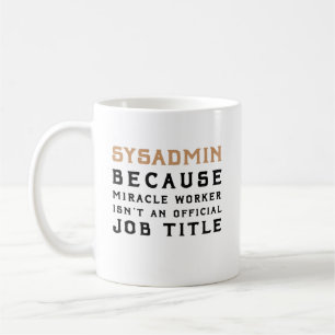 Christmas gift for system administrator  coffee mug